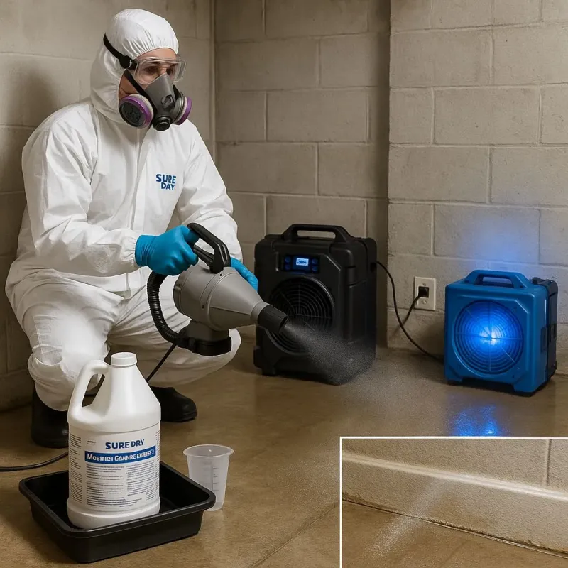 Sanitization and Odor Removal process in Aztec, NM