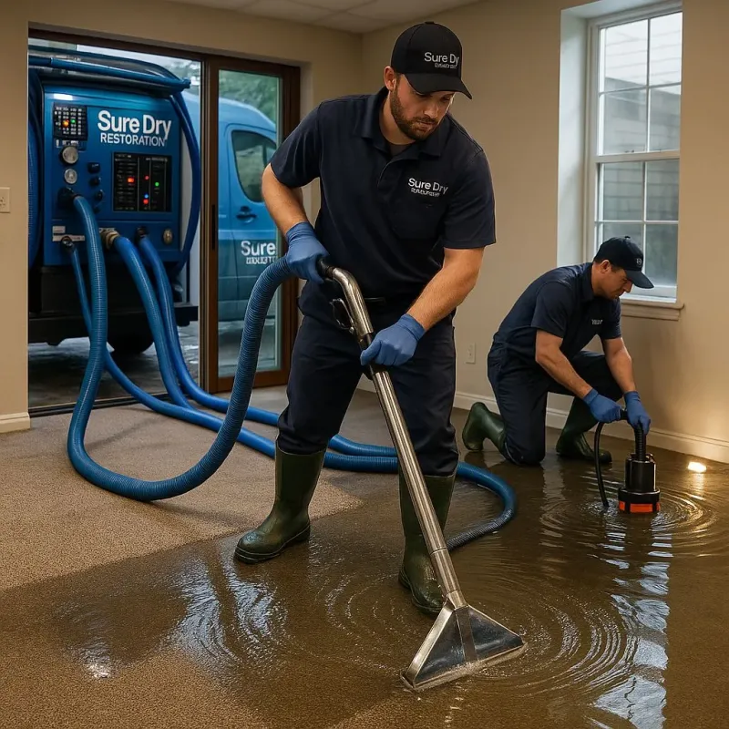 Water Extraction and Removal process in Aztec, NM